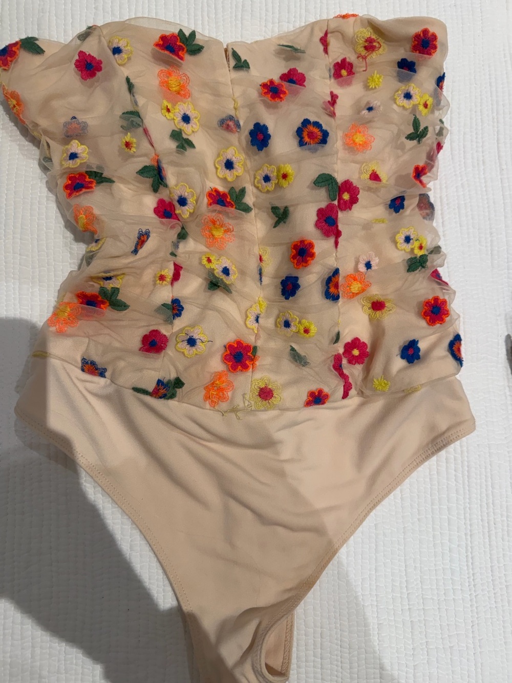 Lovers + Friends Floral Bodysuit XS